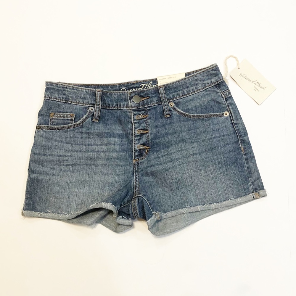 NWT Universal thread high rise shortie shorts